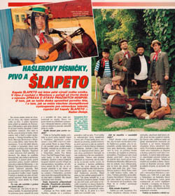 HAŠLEROVY PÍSNIČKY, PIVO A ŠLAPETO