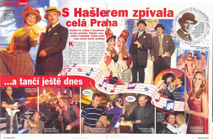 S Halerem zpvala cel Praha